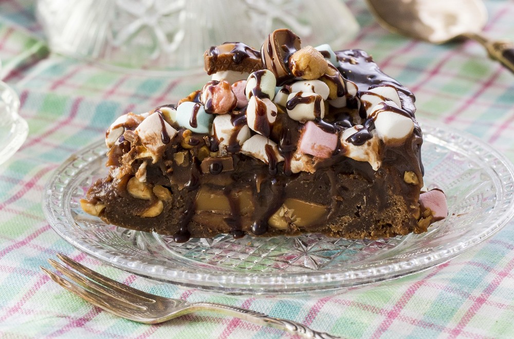 Ritzkjeks- og valnøttkake